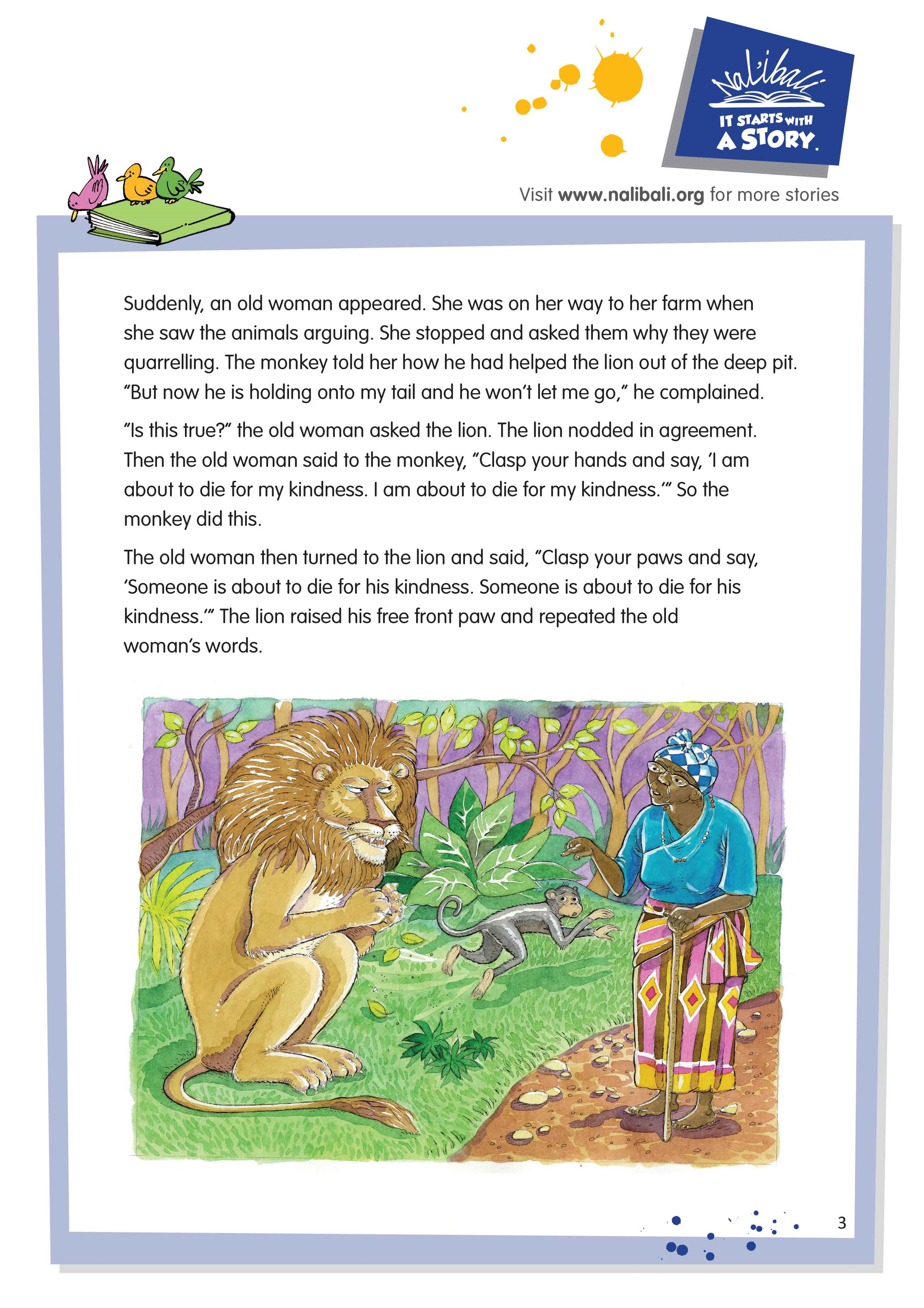 The Lion And The Cows Story For Children With Moral